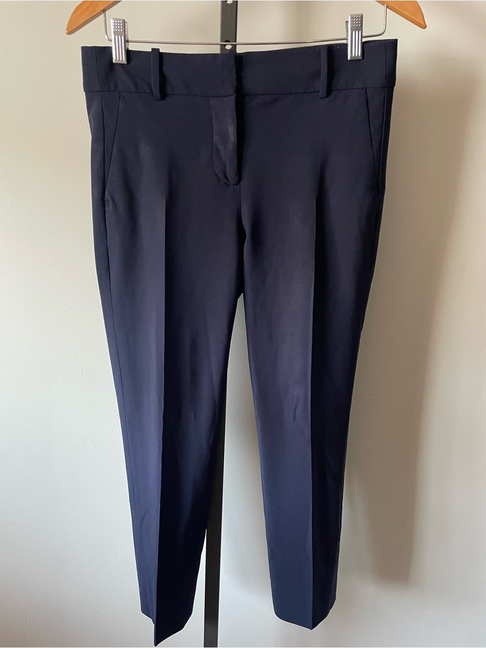 J.Crew Wool Cameron Italian Stretch Pants Size 2 Tollegno 1900 Trousers